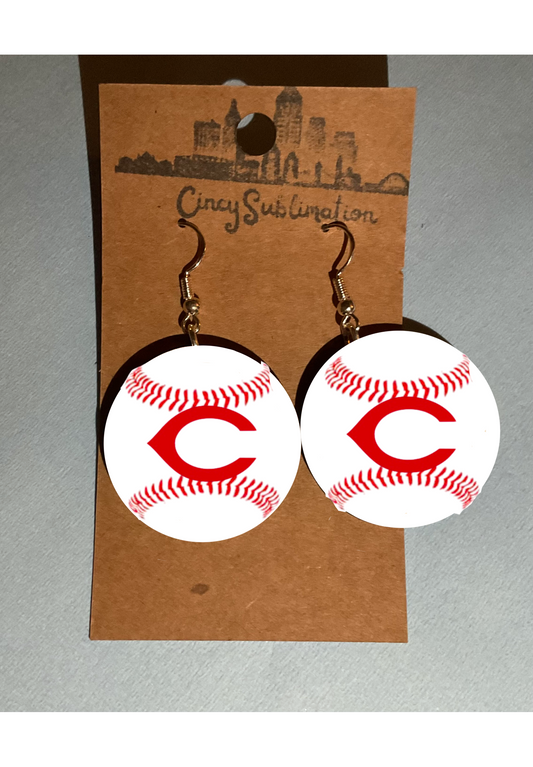 Cincinnati Reds Earrings