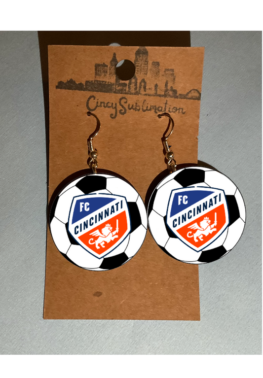 FC Cincinnati Earrings