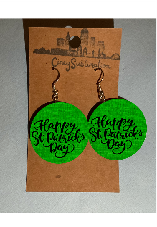 St. Patrick’s Day Earrings